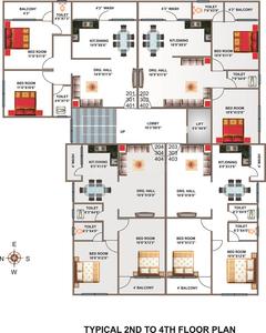 Project Image of 1060.0 - 1090.0 Sq.ft 2 BHK Apartment for buy in Elegant Symphony