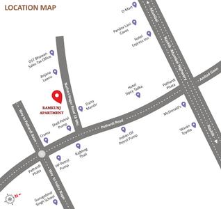 Project Image of 1110.0 - 1341.0 Sq.ft 2 BHK Apartment for buy in Ramkunj Apartment
