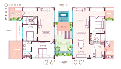 Project Image of 2750.0 - 2950.0 Sq.ft 3 BHK Apartment for buy in O2 Square Residences
