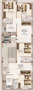 Project Image of 664.0 - 1046.0 Sq.ft 1 BHK Apartment for buy in Balambigai