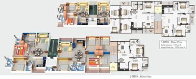 Project Image of 924.0 - 1715.0 Sq.ft 2 BHK Apartment for buy in Shri Parasnath Sheetal Tower