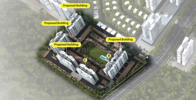 Project Image of 332.0 - 608.0 Sq.ft 1 BHK Apartment for buy in TCG The Cliff Garden Wing A D E F