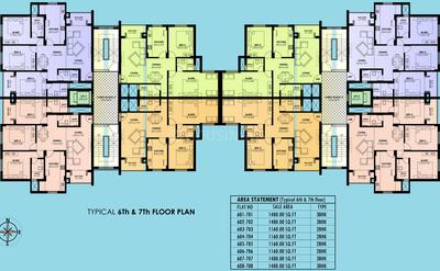 Project Image of 1450 Sq.ft 3 BHK Apartment / Flat for sale in Jeppinamogaru for Rs. 12000000