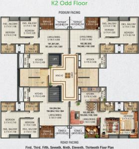 Project Image of 1032 Sq.ft 2 BHK Apartment / Flat for sale in Fursungi for Rs. 8600000