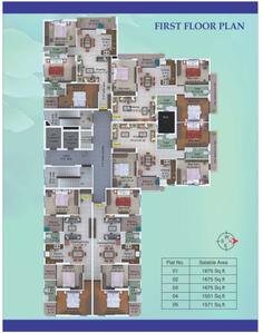 Project Image of 813.24 - 921.49 Sq.ft 3 BHK Apartment for buy in Universal Garden