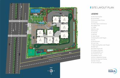 Project Image of 1371.0 - 1966.0 Sq.ft 3 BHK Apartment for buy in My Home Raka