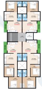 Project Image of 565.0 - 877.0 Sq.ft 1 BHK Builder Floor for buy in Yashwant Vasundhara Residency