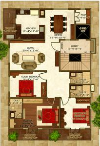 Project Image of 1861.0 - 3436.0 Sq.ft 3 BHK Apartment for buy in Apranje Elan