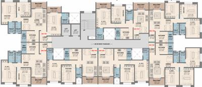 Project Image of 781.78 - 1060.58 Sq.ft 2 BHK Apartment for buy in Steadfast Saffron Residency