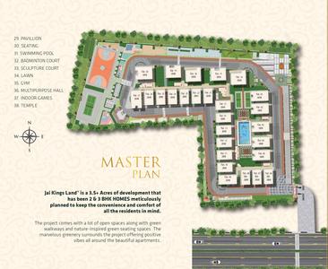 Project Image of 1250.0 - 2160.0 Sq.ft 2 BHK Apartment for buy in Jai Kings Land