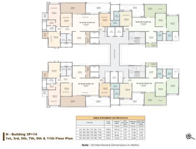 Project Image of 981.35 - 1748.81 Sq.ft 3 BHK Apartment for buy in Kolte Patil 24K Stargaze Building H I And K