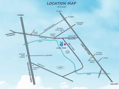 Project Image of 459.0 - 1313.0 Sq.ft 1 BHK Apartment for buy in Lunkad Akash Towers C And D