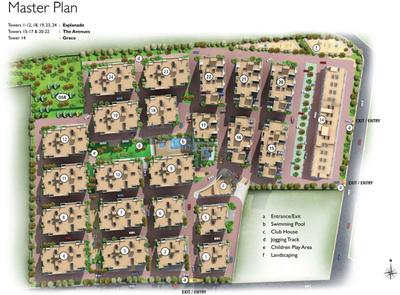Project Image of 986.0 - 1331.0 Sq.ft 2 BHK Apartment for buy in Emaar The Avenues