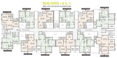 Project Image of 361.0 - 526.0 Sq.ft 1 BHK Apartment for buy in Sai Nisarg Sapphire A And B