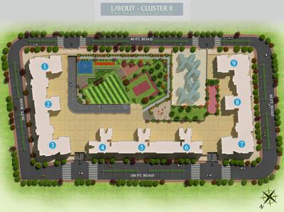 Project Image of 559.0 - 838.0 Sq.ft 2 BHK Apartment for buy in Unique Poonam Estate Cl 2 Blg No 1 2 3