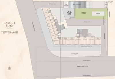 Project Image of 0.0 - 1075.0 Sq.ft 3 BHK Apartment for buy in Courtyard Meridian