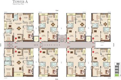 Project Image of 1030.0 - 1950.0 Sq.ft 2 BHK Apartment for buy in Muppa Green Grandeur