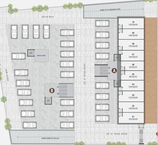 Project Image of 579.21 - 770.16 Sq.ft 2 BHK Apartment for buy in Shree Krishna Shakti Diamond