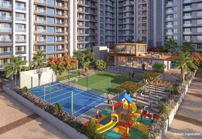 Project Image of 400.74 - 566.83 Sq.ft 1 BHK Apartment for buy in Roshan Milestone Wing F