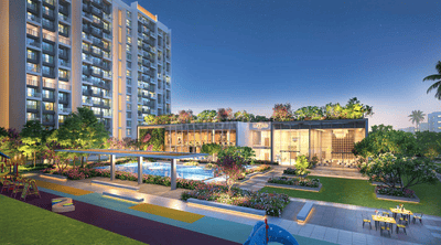 Project Image of 485.34 - 540.67 Sq.ft 2 BHK Apartment for buy in L And T Seawoods Coral At West Square