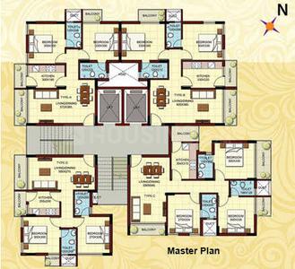 Project Image of 864.0 - 1218.0 Sq.ft 2 BHK Apartment for buy in Nucleus Saffron