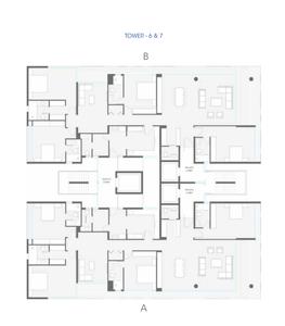 Project Image of 2200.0 - 6080.0 Sq.ft 3 BHK Apartment for buy in Ceebros One 74