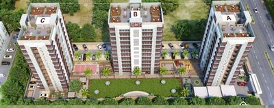 Project Image of 0.0 - 2190.0 Sq.ft 3 BHK Apartment for buy in Happy Home Green Fortune