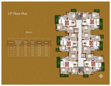 Project Image of 768.26 - 1274.0 Sq.ft 3 BHK Apartment for buy in Diamond Home