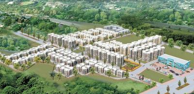 Project Image of 785.0 - 1075.0 Sq.ft 2 BHK Apartment for buy in IBD Hallmark City Phase I