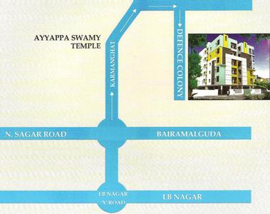 Project Image of 0.0 - 1000.0 Sq.ft 2 BHK Apartment for buy in Well Sai Harsha Arcade