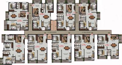 Project Image of 1150 Sq.ft 2 BHK Apartment / Flat for sale in Annapurneshwari Nagar for Rs. 9500000