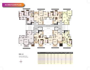 Project Image of 474.0 - 784.0 Sq.ft 1 BHK Apartment for buy in Ram Green Hive Plus Wing A2