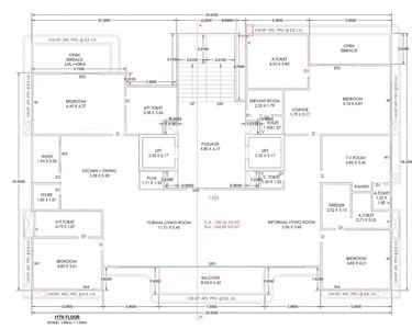 Project Image of 2017.91 - 3818.28 Sq.ft 4 BHK Apartment for buy in Shree Hari Krishnam