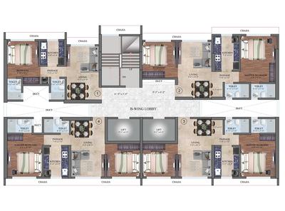 Project Image of 650 Sq.ft 2 BHK Apartment / Flat for sale in Malad East for Rs. 14500000