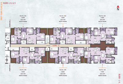Project Image of 572.0 - 1576.0 Sq.ft 1 BHK Apartment for buy in VGN Stafford