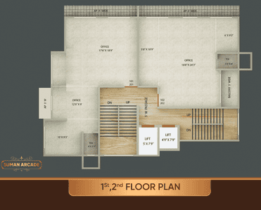 Project Image of 760.0 - 815.0 Sq.ft 2 BHK Apartment for buy in Suman Arcade