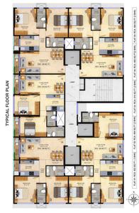 Project Image of 614.72 - 821.61 Sq.ft 2 BHK Apartment for buy in Bhoomi Sagar Manthan