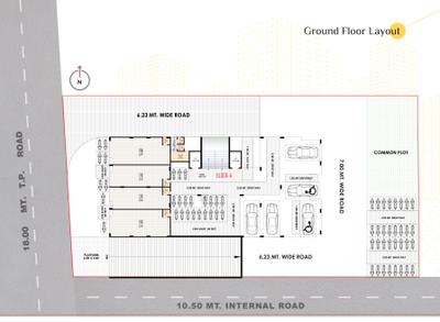 Project Image of 630.87 - 787.38 Sq.ft 2 BHK Apartment for buy in Tvamev Satvam Sky