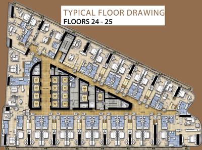 Project Image of 627.0 - 1648.0 Sq.ft 1 BHK Apartment for buy in Damac Paramount Tower Hotel And Residences
