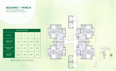 Project Image of 439.0 - 930.0 Sq.ft 2 BHK Apartment for buy in Godrej Greens