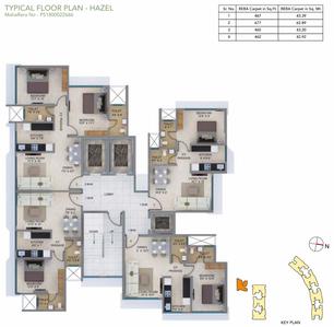 Project Image of 462.0 - 677.0 Sq.ft 1 BHK Apartment for buy in Arkade Earth Hazel