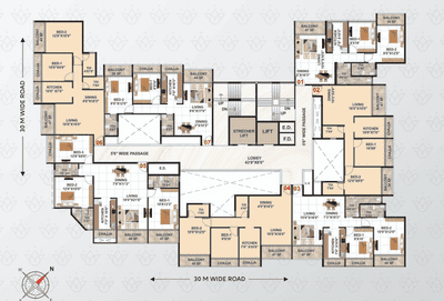 Project Image of 581.47 - 865.85 Sq.ft 2 BHK Apartment for buy in Shree Chamunda Devpriya