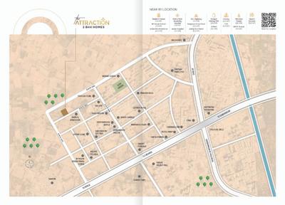 Project Image of 1620.0 - 1728.0 Sq.ft 2 BHK Apartment for buy in The Attraction
