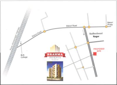 Project Image of 693.0 - 710.0 Sq.ft 2 BHK Apartment for buy in Brahma Heights Building B