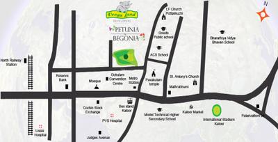 Project Image of 1280.0 - 1780.0 Sq.ft 2 BHK Apartment for buy in Veegaland Petunia And Begonia