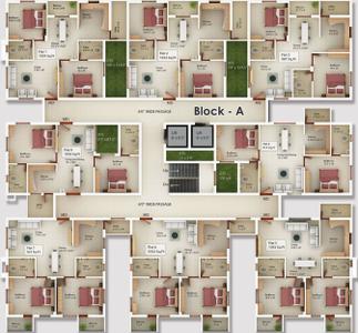 Project Image of 915.0 - 1289.0 Sq.ft 2 BHK Apartment for buy in Sagas Coral Springs