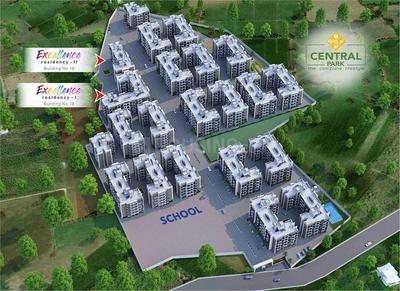 Project Image of 399.0 - 530.0 Sq.ft 1 BHK Apartment for buy in Excellence Residency 3
