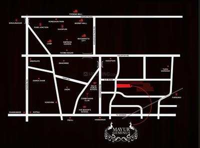 Project Image of 669.0 - 719.0 Sq.ft 2 BHK Apartment for buy in Bunty Mayur Geminus B