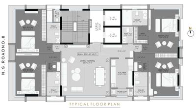 Project Image of 0.0 - 2393.0 Sq.ft 4 BHK Apartment for buy in Bhoomi Ashish