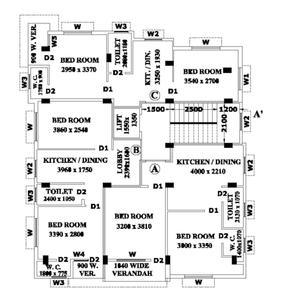 Project Image of 616.0 - 777.0 Sq.ft 2 BHK Apartment for buy in Reliable Roy Appartment